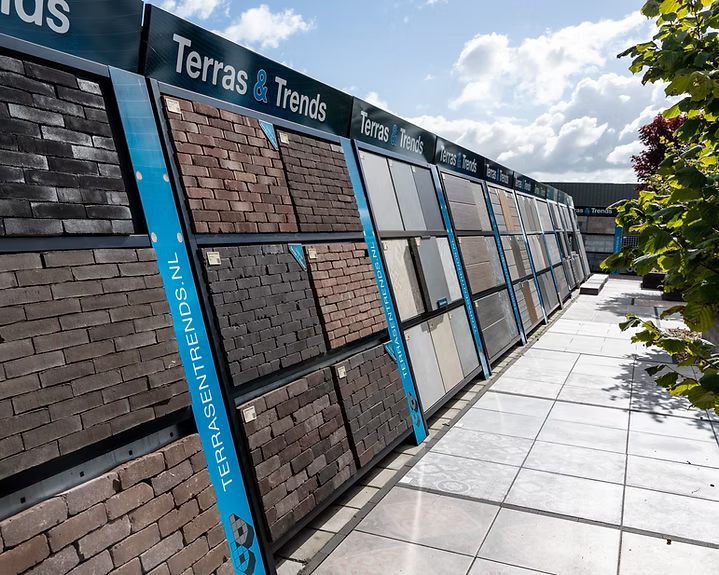 Woning Sierbestrating Kampen gebakken bestrating